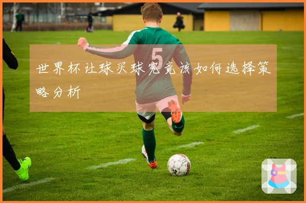 世界杯让球买球究竟该如何选择策略分析